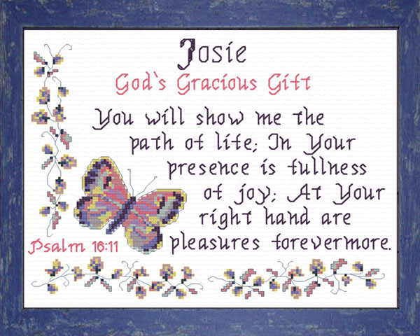 Name Blessings - Josie