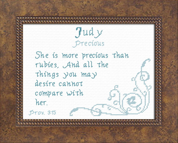 Name Blessings - Judy
