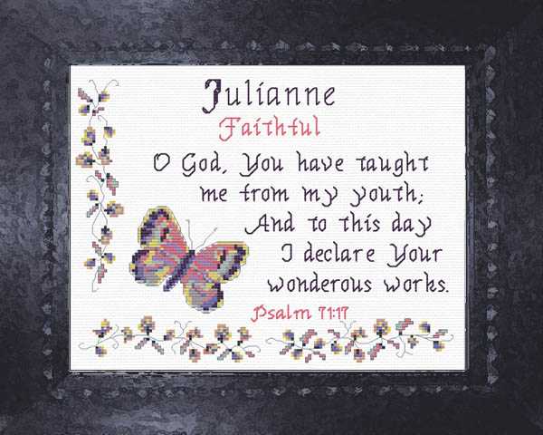 Name Blessings - Julianne
