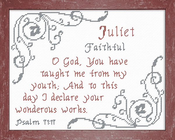 Name Blessings - Juliet