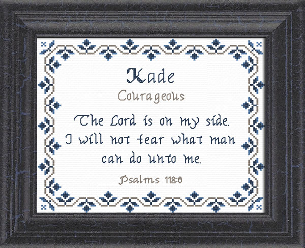 Name Blessings - Kade