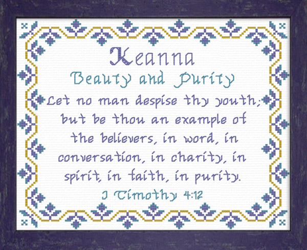 Name Blessings - Keanna
