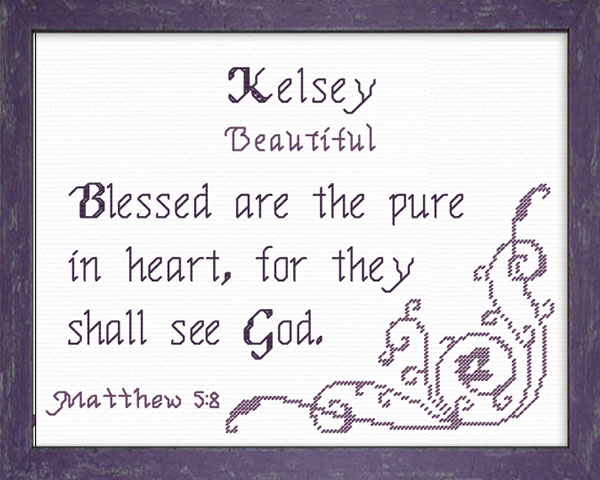 Name Blessings - Kelsey2