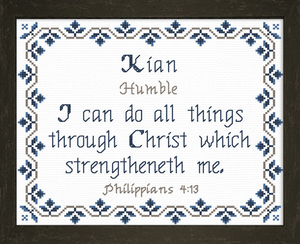 Name Blessings - Kian