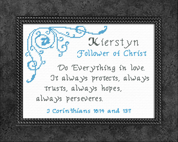 Name Blessings - Kierstyn