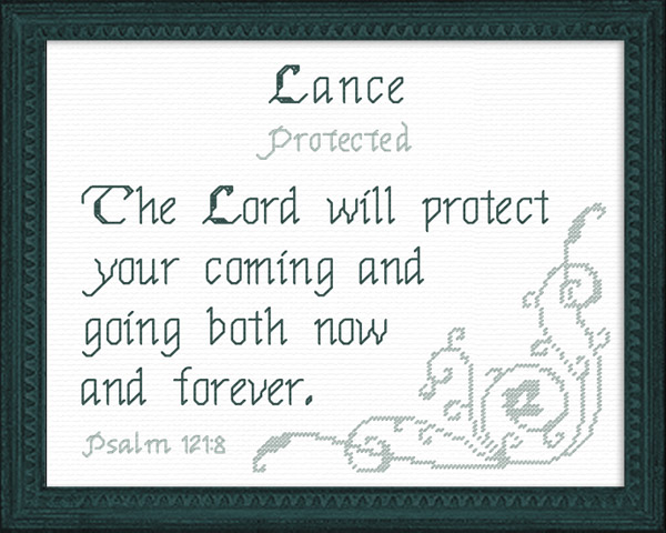 Name Blessings - Lance2
