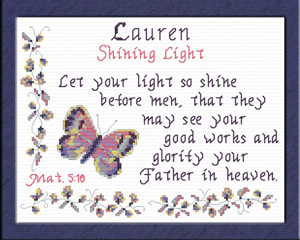 Name Blessings - Lauren3