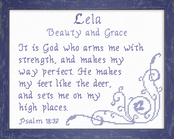 Name Blessings - Lela