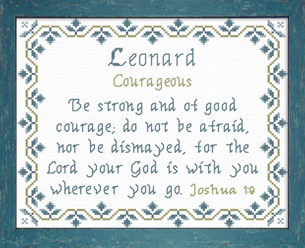 Name Blessings - Leonard