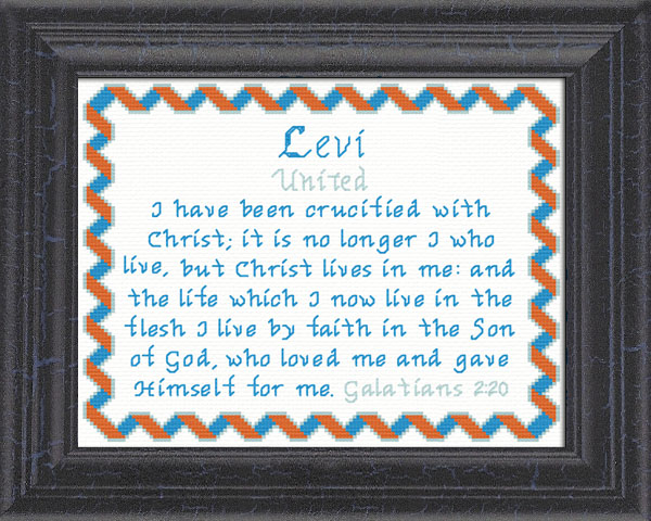 Name Blessings - Levi3