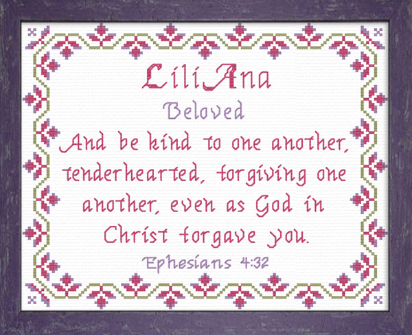 Name Blessings - LiliAna