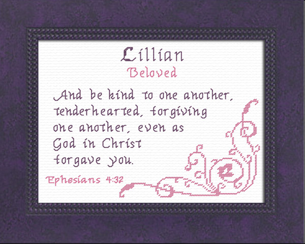 Name Blessings - Lillian2