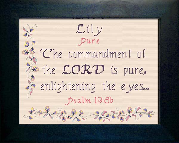 Name Blessings - Lily