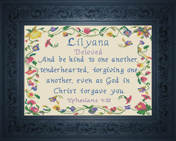 Name Blessings - Lilyana