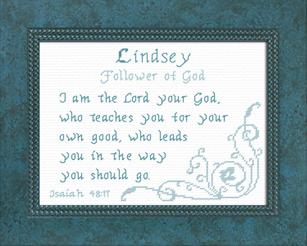 Name Blessings - Lindsey