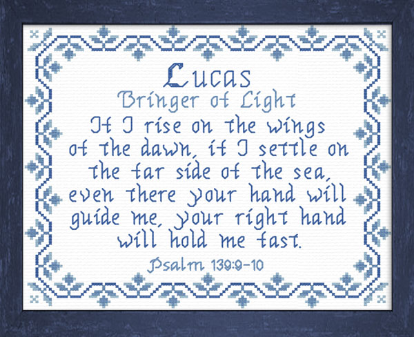 Name Blessings - Lucas4