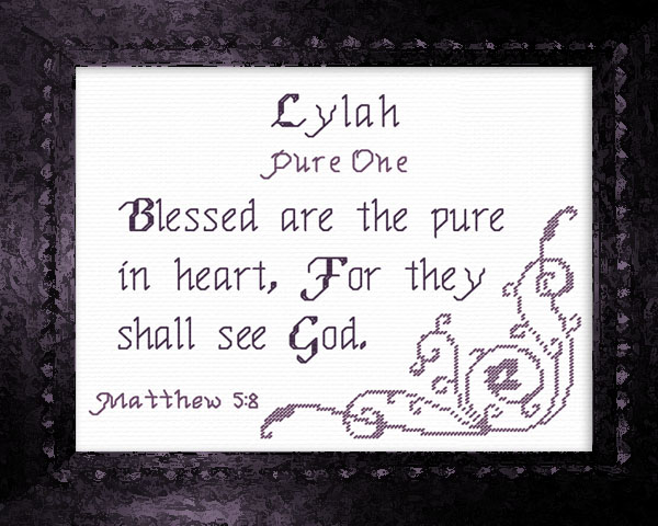 Name Blessings - Lylah