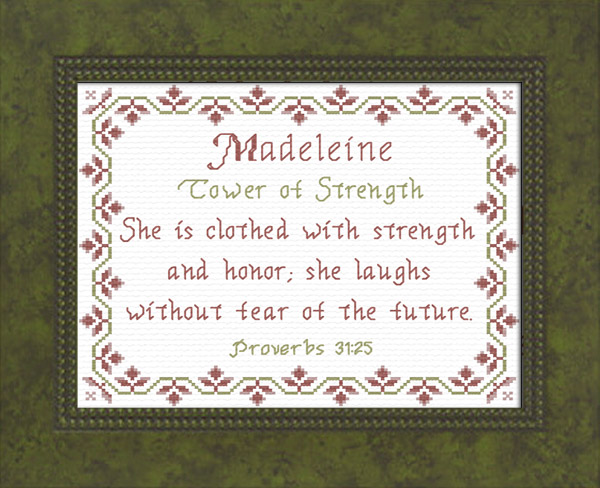 Name Blessings - Madeleine