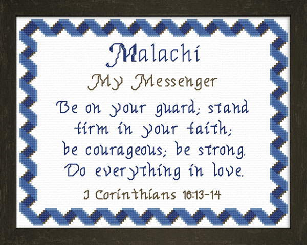 Name Blessings - Malachi3