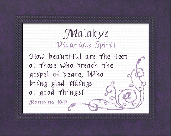 Name Blessings - Malakye