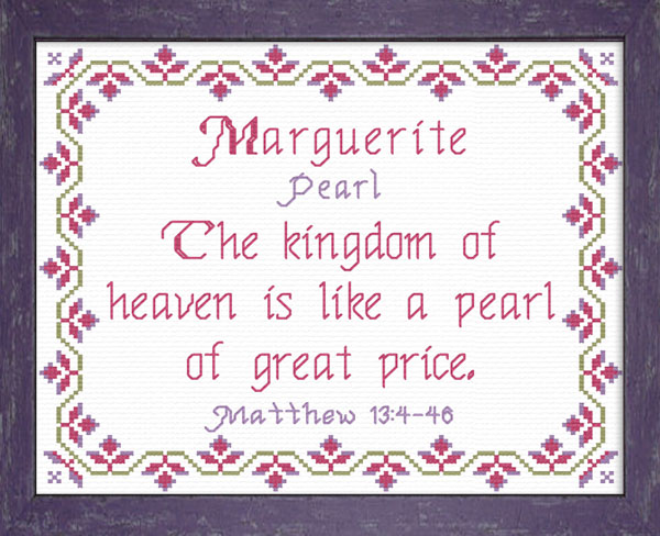 Name Blessings - Marguerite