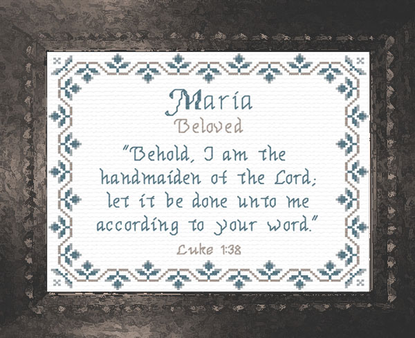 Name Blessings - Maria2