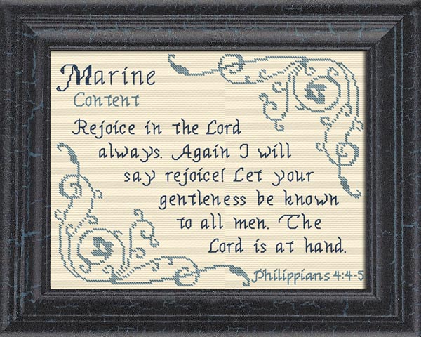 Name Blessings - Marine