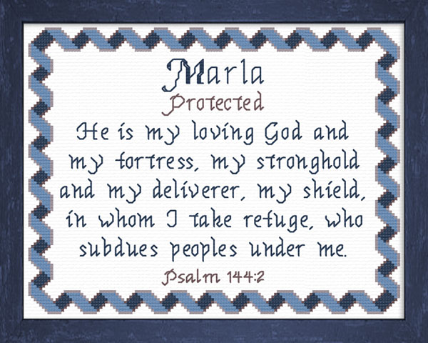 Name Blessings - Marla