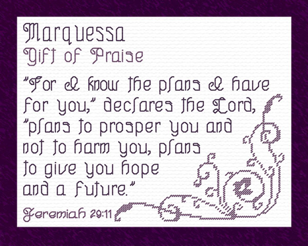 Name Blessings - Marquessa
