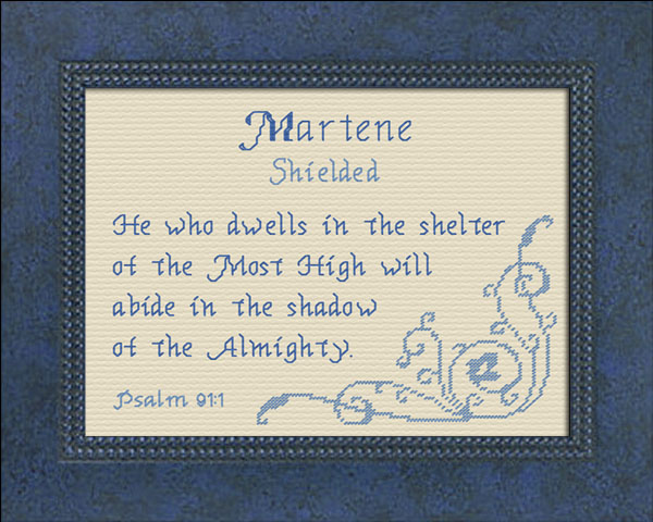 Name Blessings - Martene