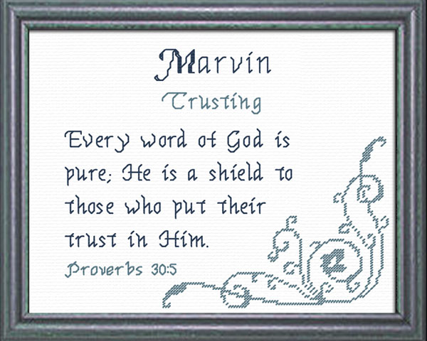 Name Blessings - Marvin