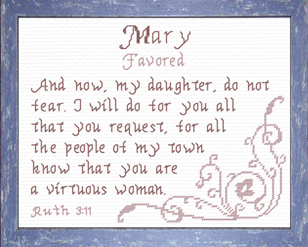 Name Blessings - Mary2