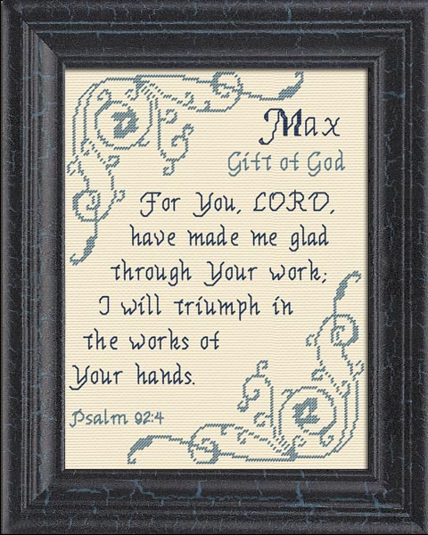 Name Blessings - Max