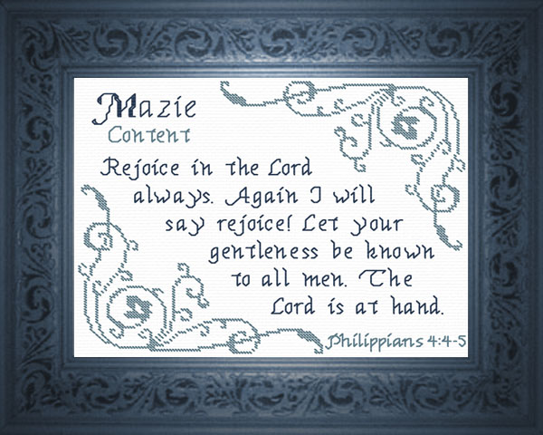 Name Blessings - Mazie