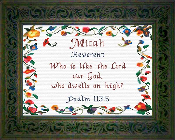 Name Blessings - Micah