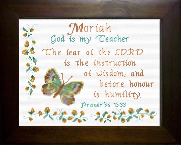 Name Blessings - Moriah