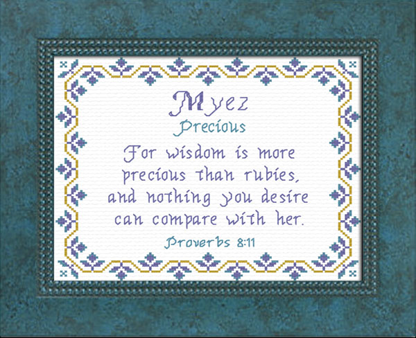 Name Blessings - Myez