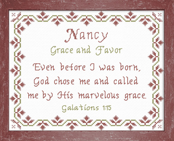 Name Blessings - Nancy3