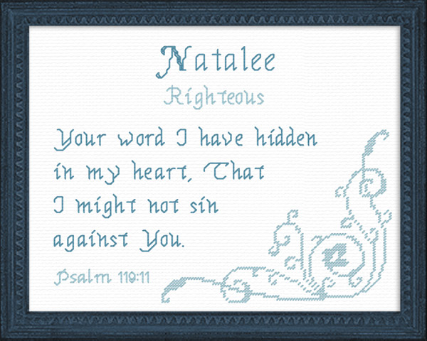 Name Blessings - Natalee