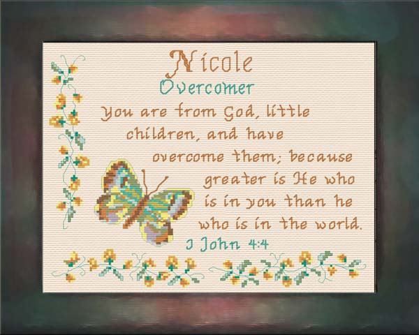 Name Blessings - Nicole