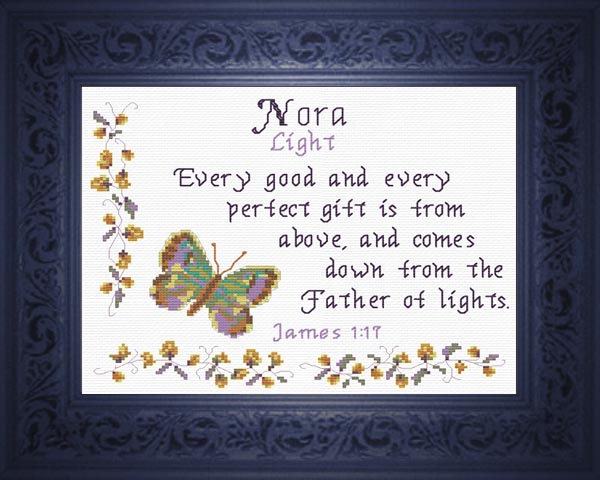 Name Blessings Nora Personalized Names with Meanings