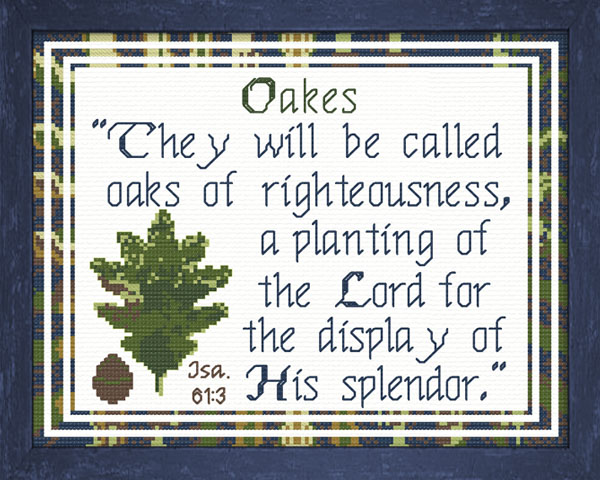 Name Blessings - Oakes