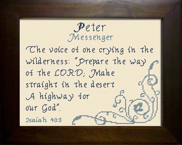 Name Blessings - Peter