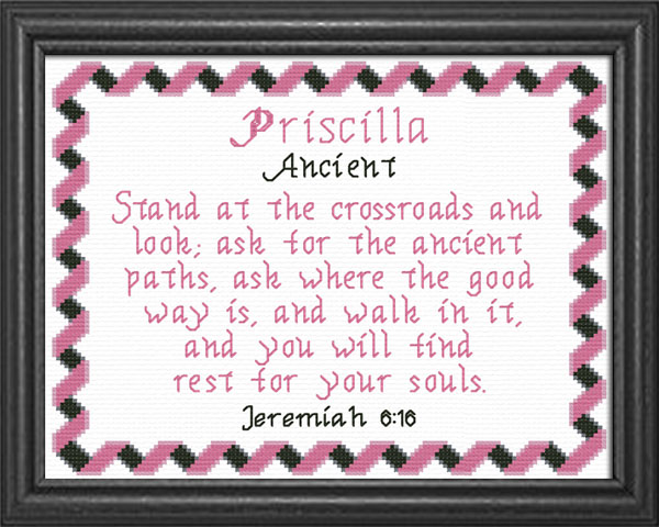 Name Blessings - Priscilla