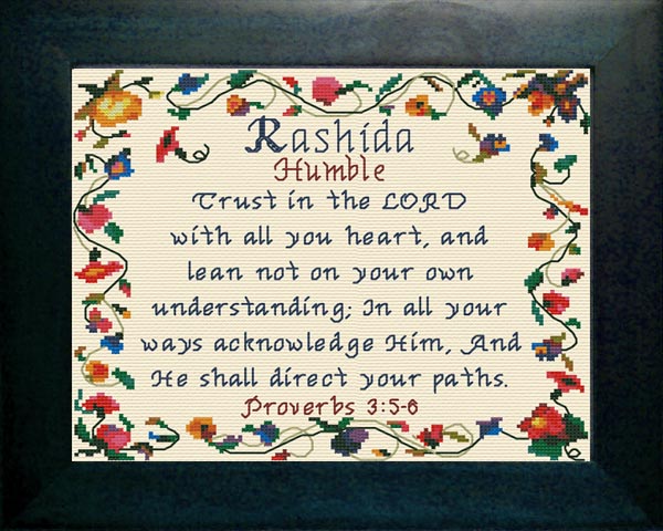Name Blessings - Rashida