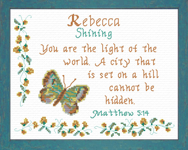 Name Blessings - Rebecca