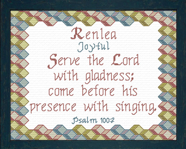 Name Blessings - Renlea