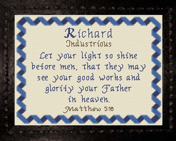Name Blessings - Richard