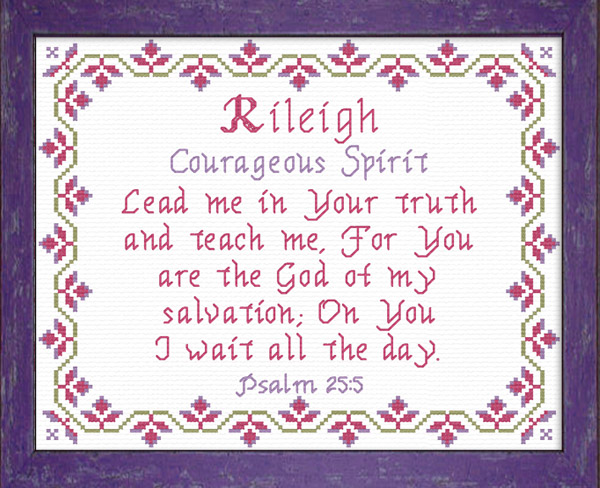 Name Blessings - Rileigh
