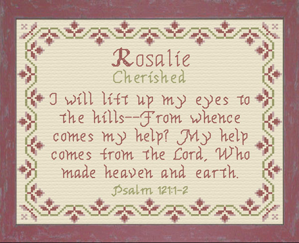 Name Blessings - Rosalie